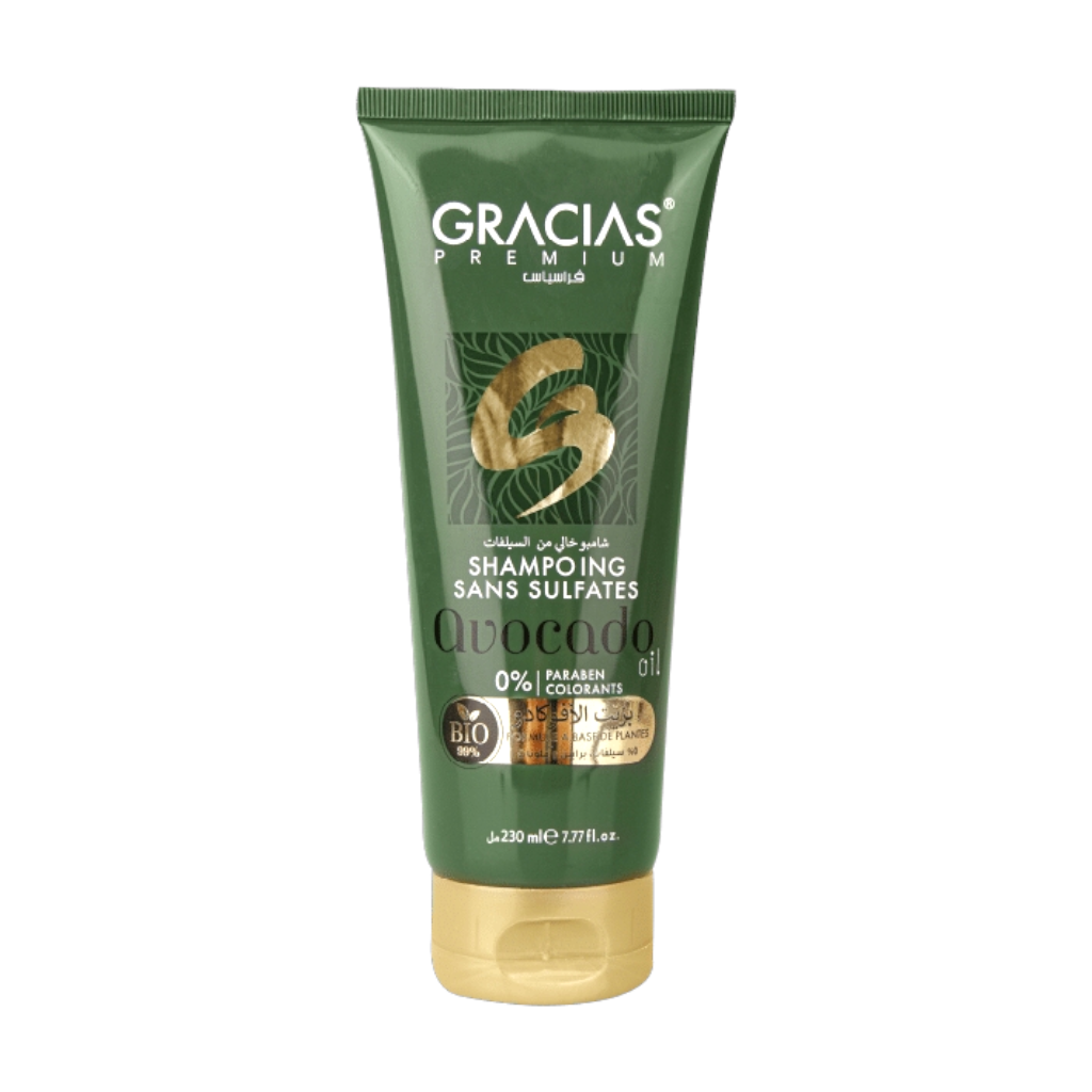 Gracias Shampoing Sans Sulfate À L’Avocat