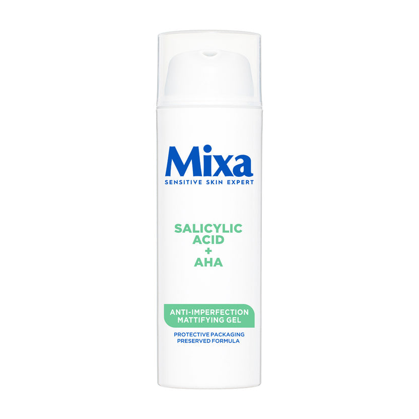 Mixa Sensitive Skin Expert Anti-Imperfection Mattifying Gel (Salicylic Acid + AHA)