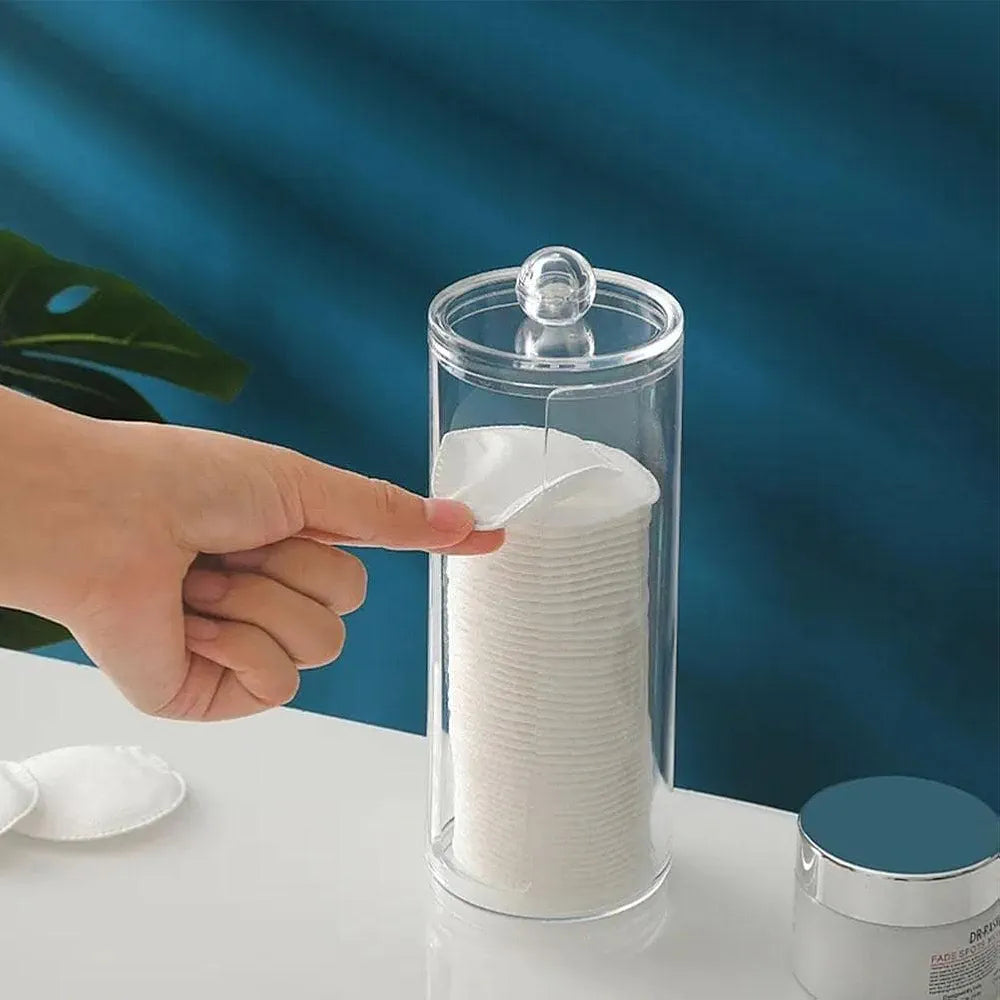 Cotg Lys Boîte De Rangement En Acrylique Pour Maquillage Tampons De Coton
