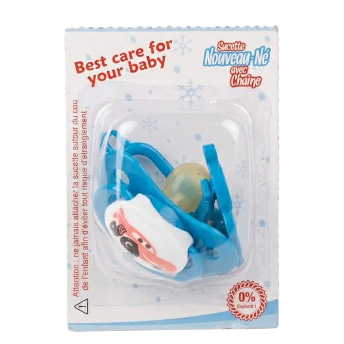 My Baby Sim Sucette Nouveau né Avec Attache chaînette