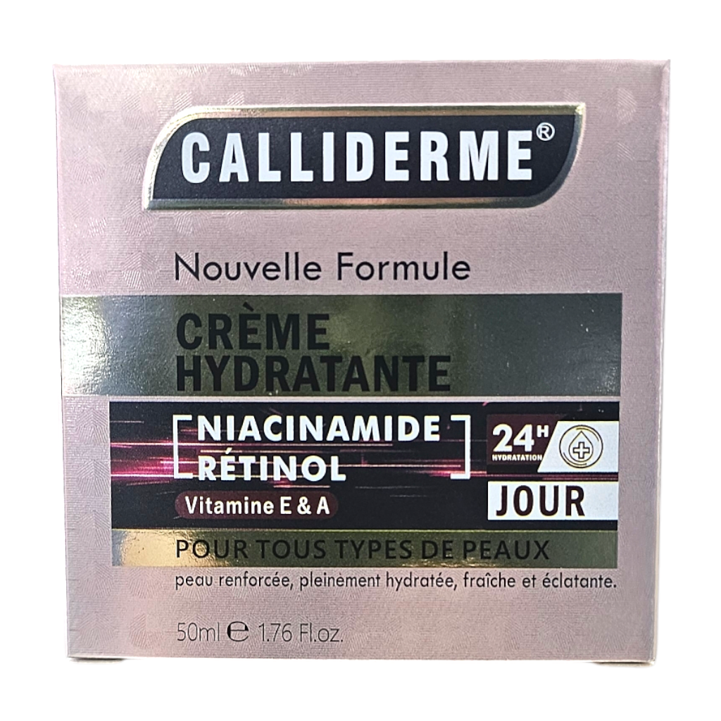 كريم كاليديرم المرطب النهاري مع النياسيناميد والريتينول وفيتامين هـ وفيتامين أ