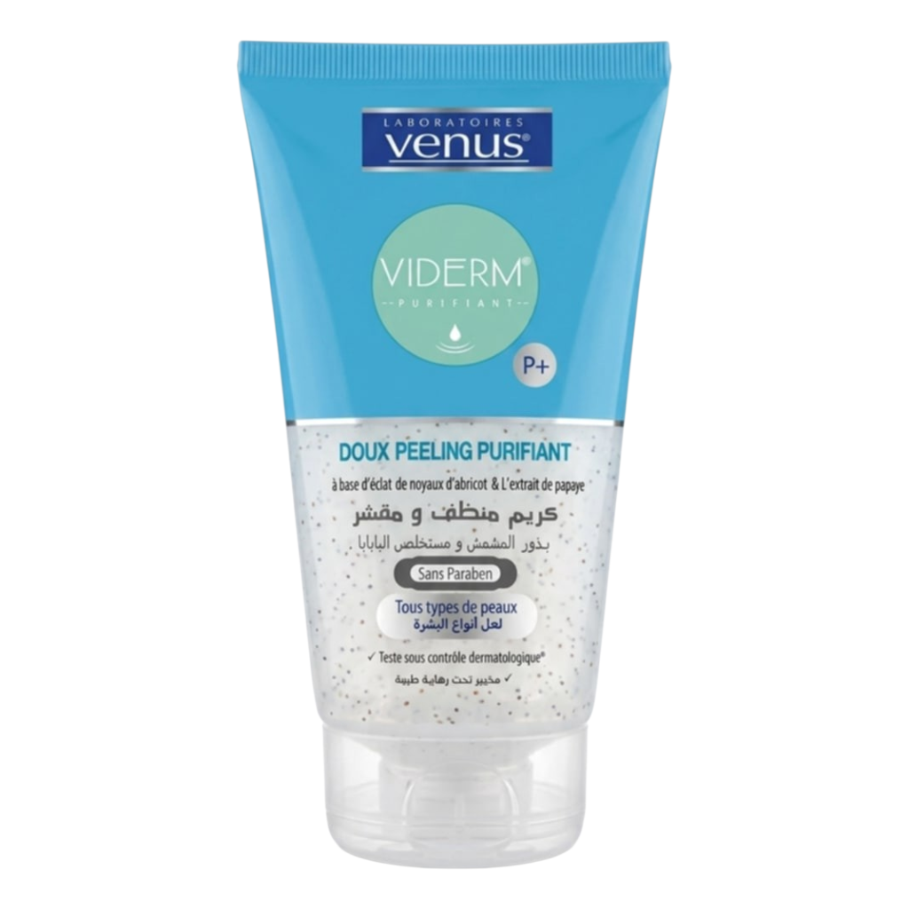 Venus Viderm Doux Peeling Purifant Sans Paraben Tous Types De Peaux