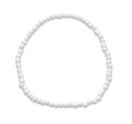 Collier Ras-de-cou En Perles Blanches Effet Nacré