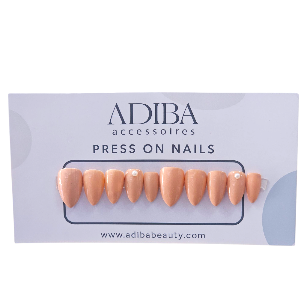 تصميم أظافر صناعية طبيعي جدًا أفضل من أظافرك الأصلية، 10 قطع