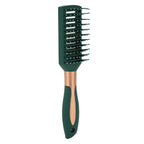 Brosse à Cheveux à Neuf Rangées, Peigne à Nervures de Massage Design Creux Polyvalent pour Peigne à Nervures de Salon de Coiffure