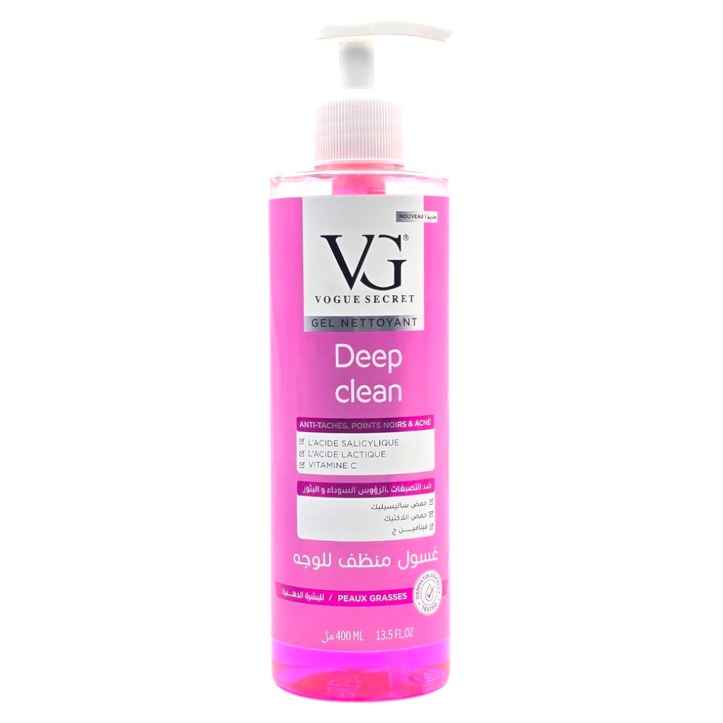 Vg Gel Nettoyant Deep Clean Anti-Taches Points Noirs & Acné