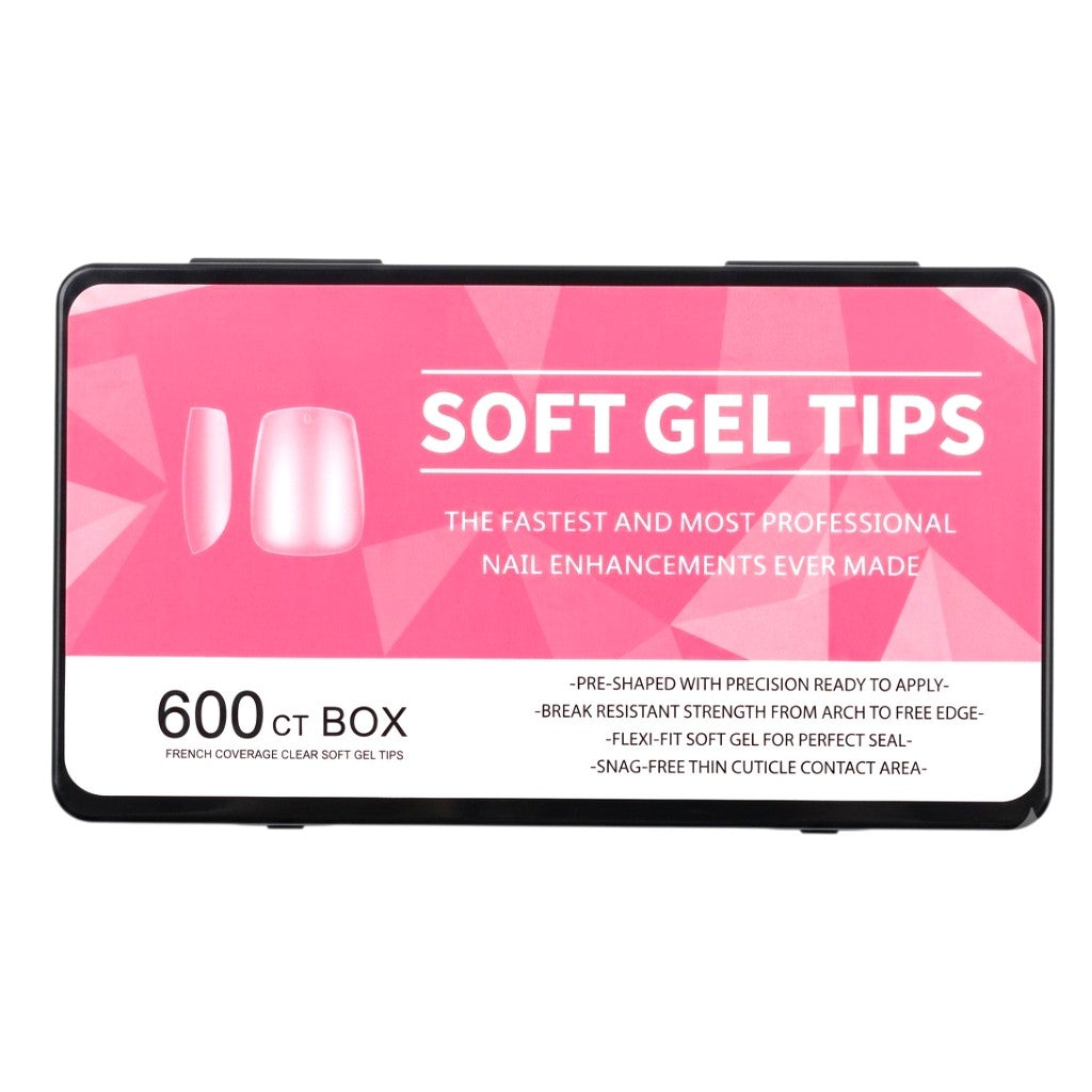 Capsules En Gel Lisses, La Technique De Pose D'ongles La Plus Rapide Et La Plus Professionnelle Qui Soit, Paquet De 600 Pièces