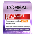 لوريال باريس ريفيتاليفت فيلر لعلاج التجاعيد بعامل حماية من الشمس 50، هيالورون