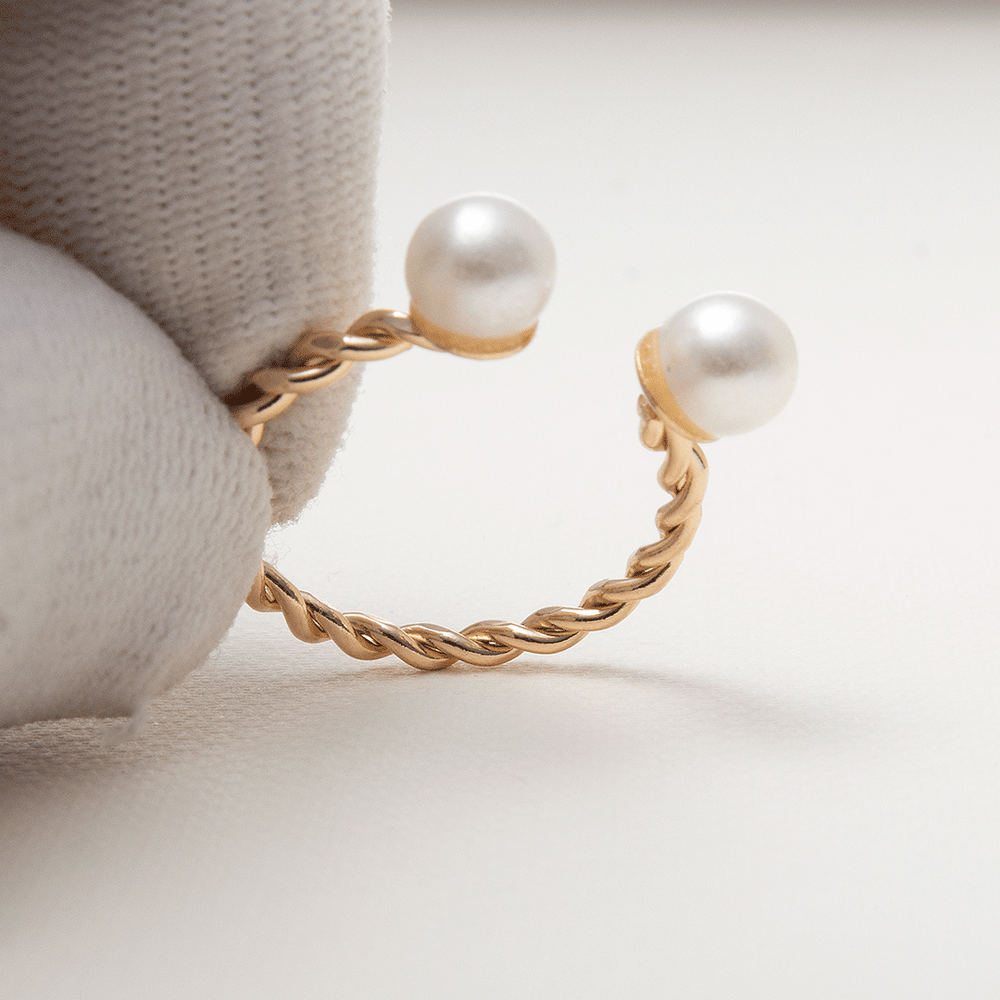 Bague De Pureté En Perle