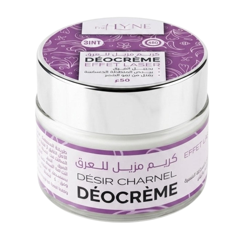 Natlyne Déo Crème Effet Laser 3-en-1 – Déodorant 48h Anti-transpiration, Anti-odeurs & Réduction De La Pousse Des Poils