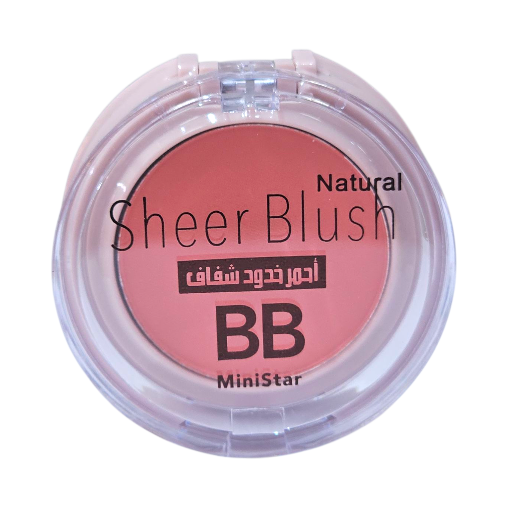 أحمر خدود شفاف جديد من مينيستار، قطعة واحدة