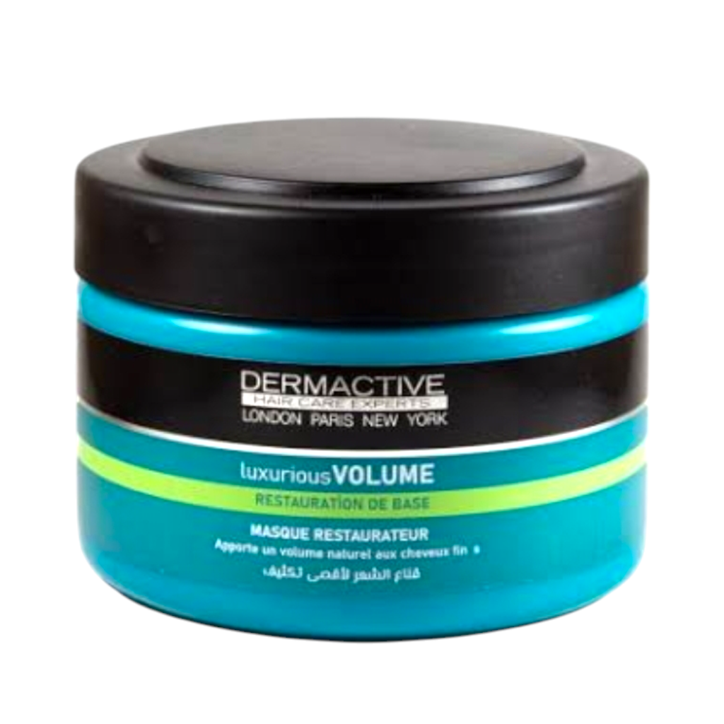 قناع تفتيح مكثف للشعر من خبراء العناية بالشعر في شركة ديرما أكتيف في لندن وباريس ونيويورك