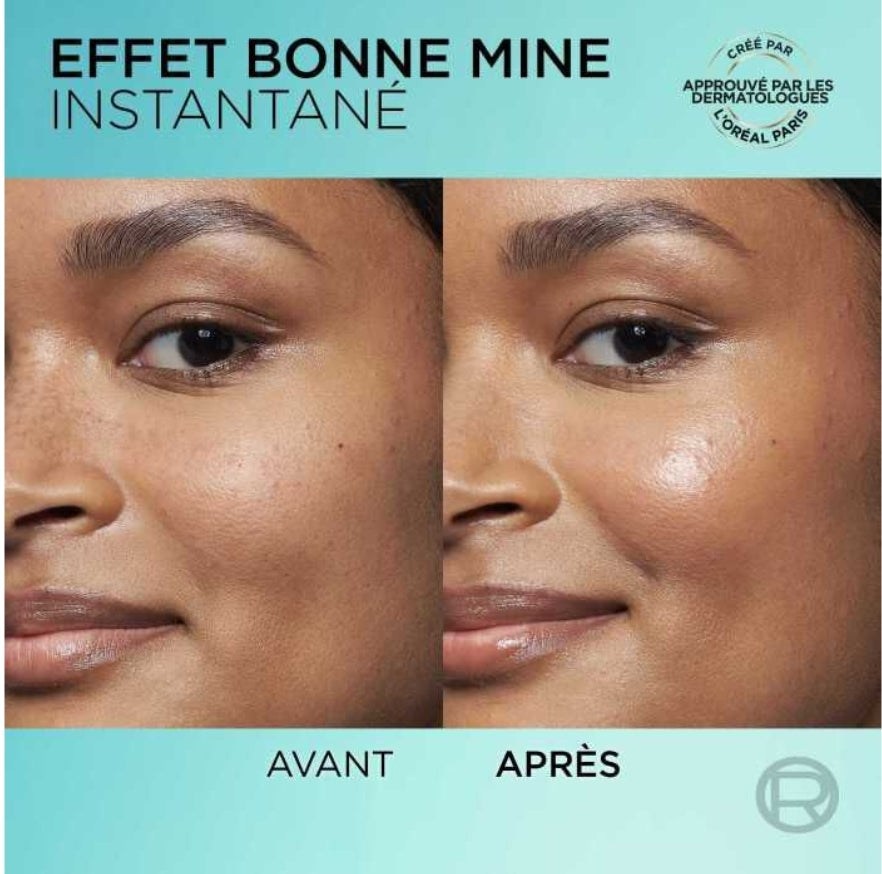 لوريال باريس برايت ريفيل سائل مضاد للأشعة فوق البنفسجية بعامل حماية من الشمس 50 متوسط