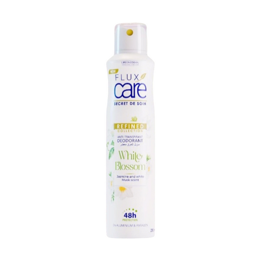 Flux Care Secret De Soin Anti-Transpirant Déodorant White Blossom 48h Protection