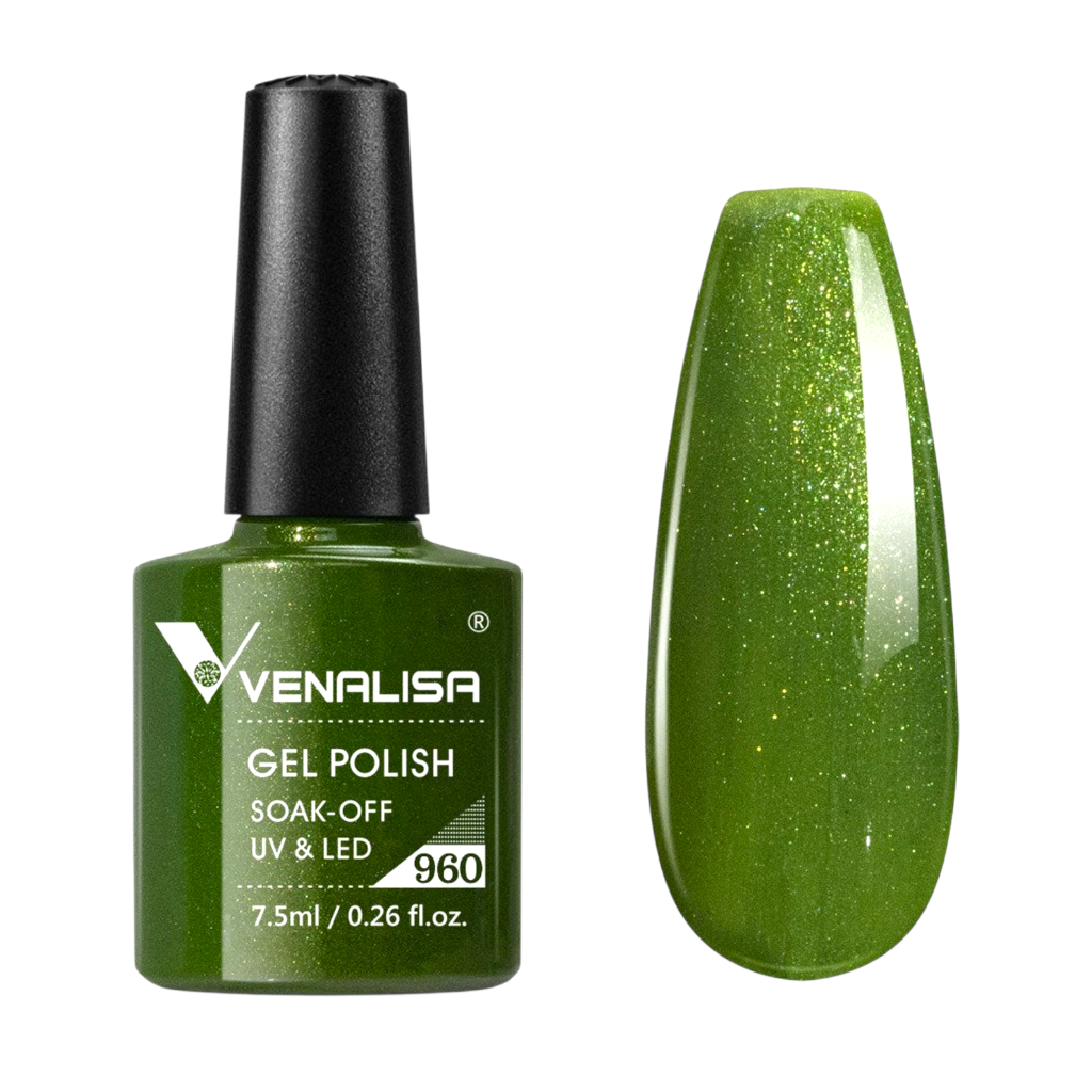 طلاء أظافر فيناليسا في آي بي 1، 60 لونًا، جل يو في شبه دائم، قطعة واحدة