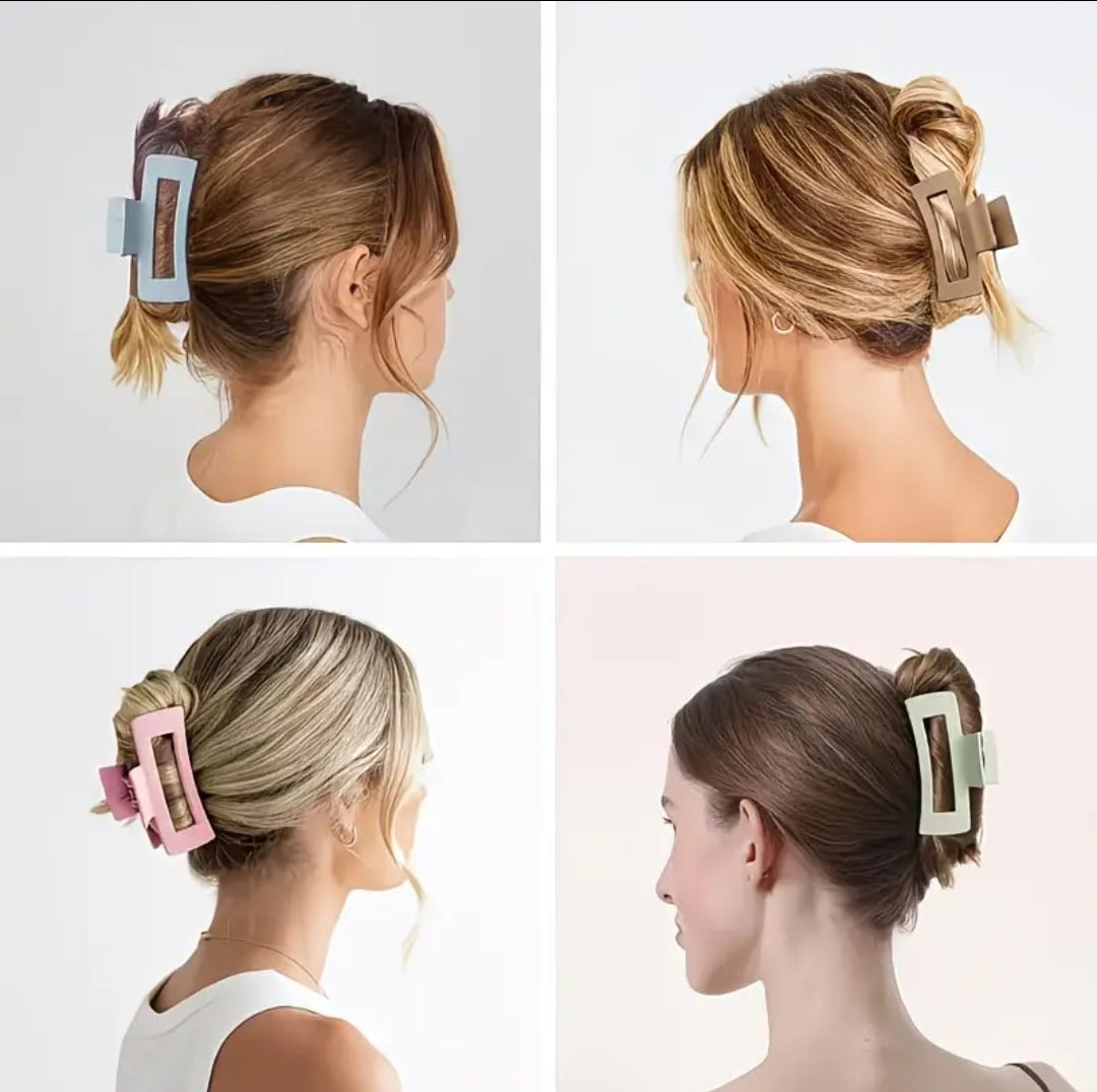 1pcs Nouvelles Épingles À Cheveux Tempérament Clip Requin Pince À Cheveux Coiffure Clip Arrière De La Tête