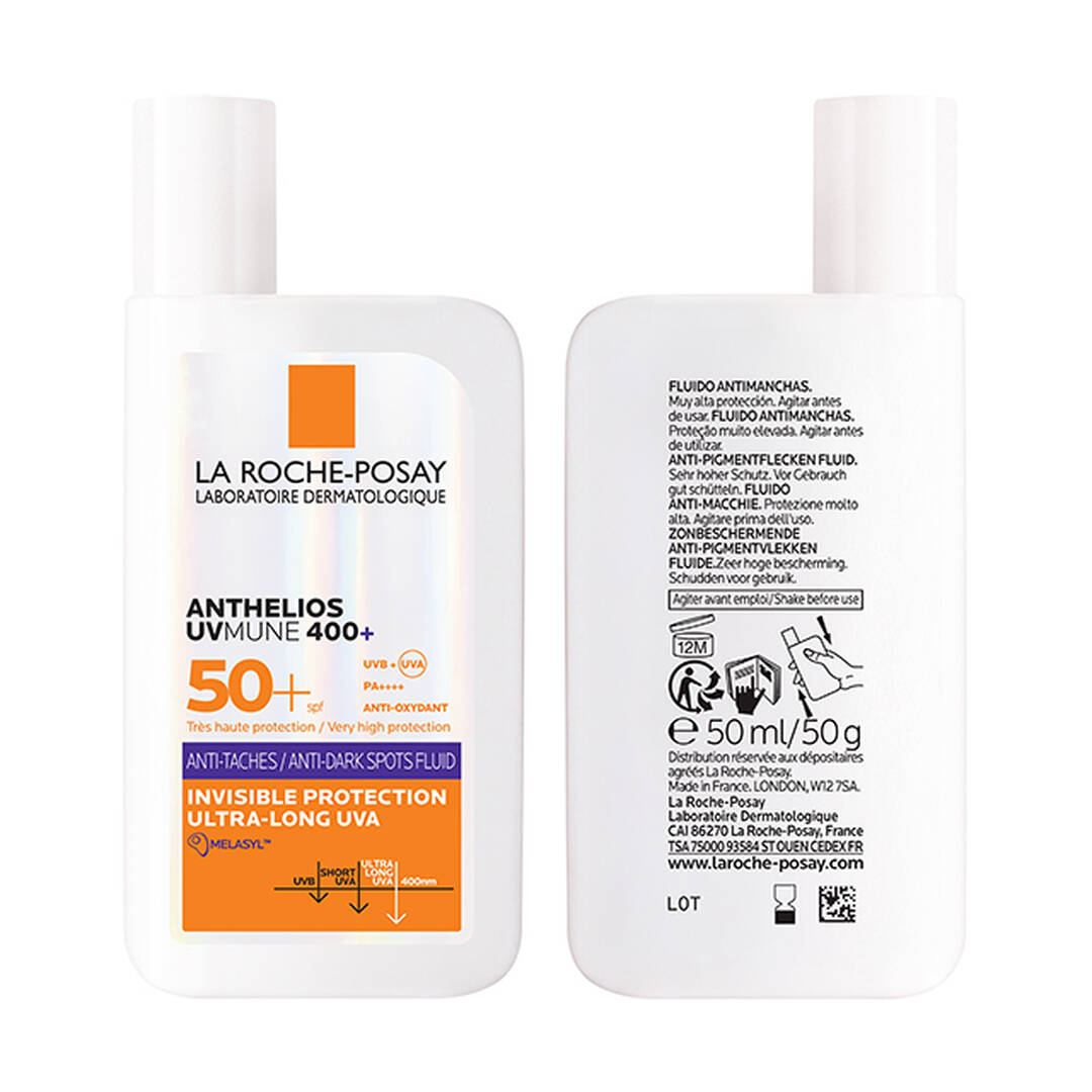 La Roche-posay Anthelios Uvmune 400 Fluide Anti-taches Spf 50+