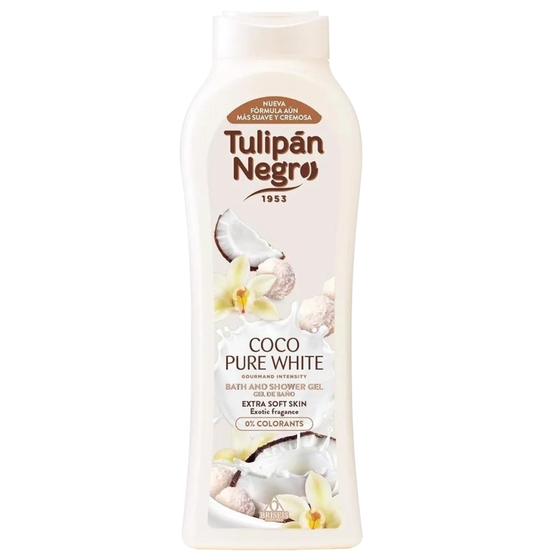 Tulipán Negro Gel Douche Coco Pure White – Extra Soft Skin