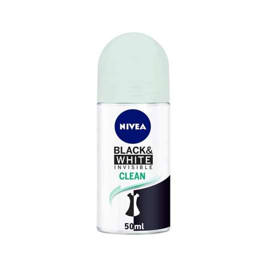 Nivea Black & White Déodorant Invisible Clean  x5 Anti 48h Anti-perspirant