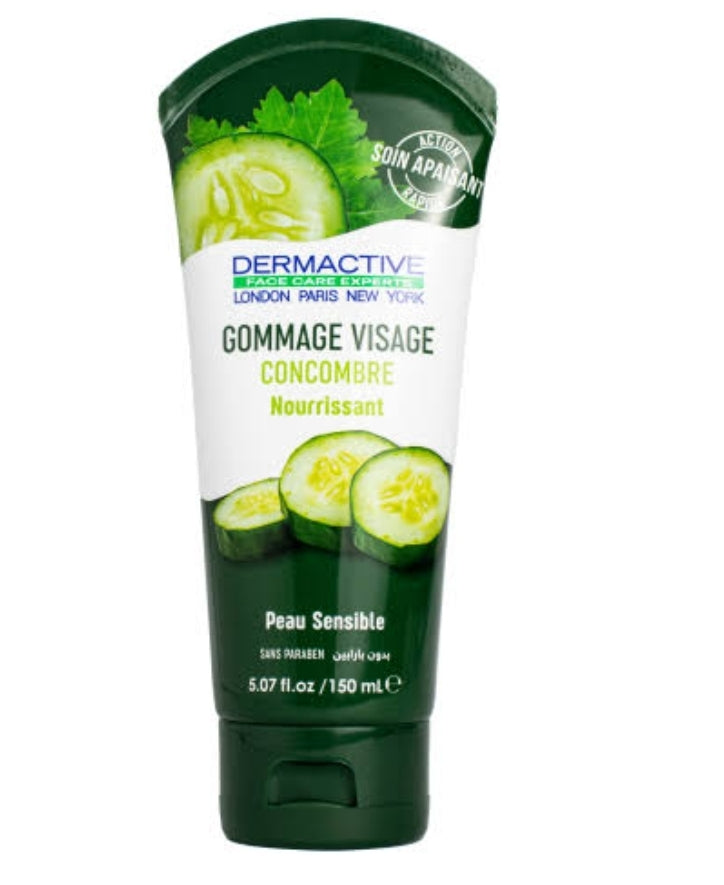 Dermctive Gommage Visage Concombre Nourrissant – ADIBA