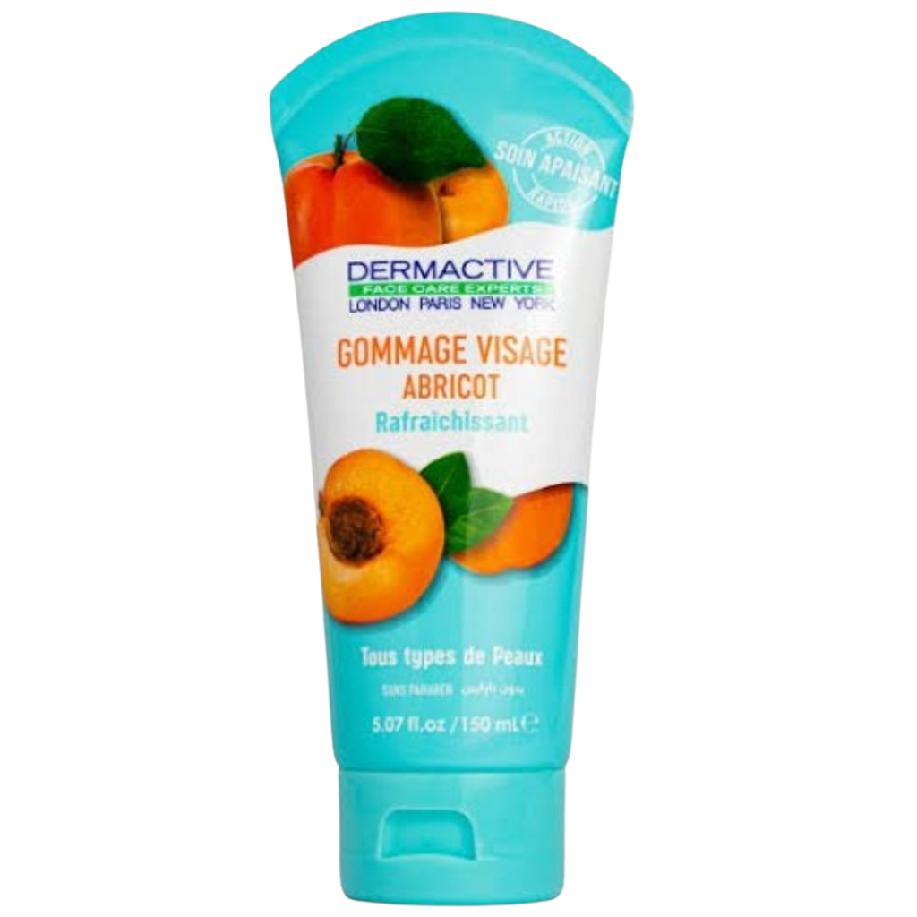 مقشر الوجه المنعش بالمشمش من ديرمكتيف