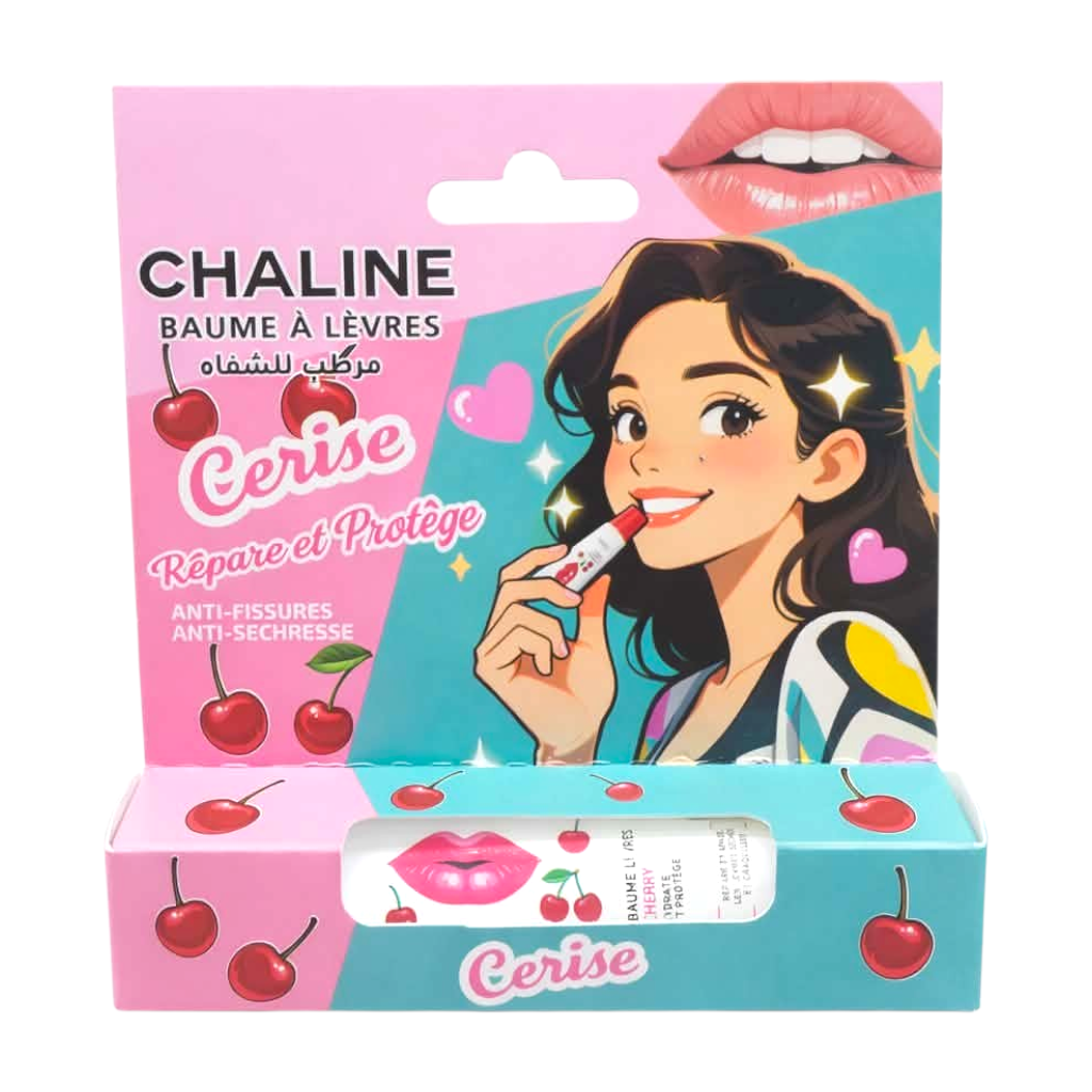 Chaline Baume À Lèvres Cerise Répare Et Protège