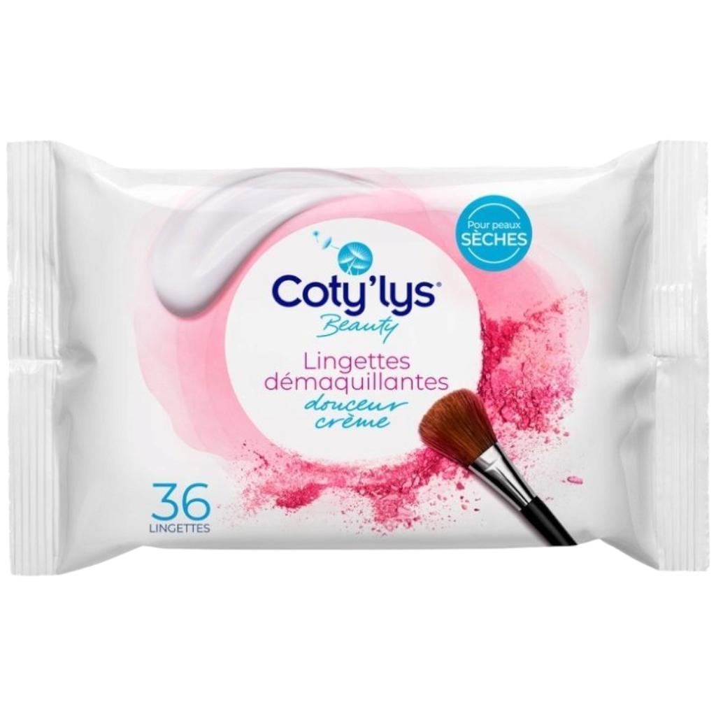Coty Lys Lingettes Démaquillantes Douceur Crème X