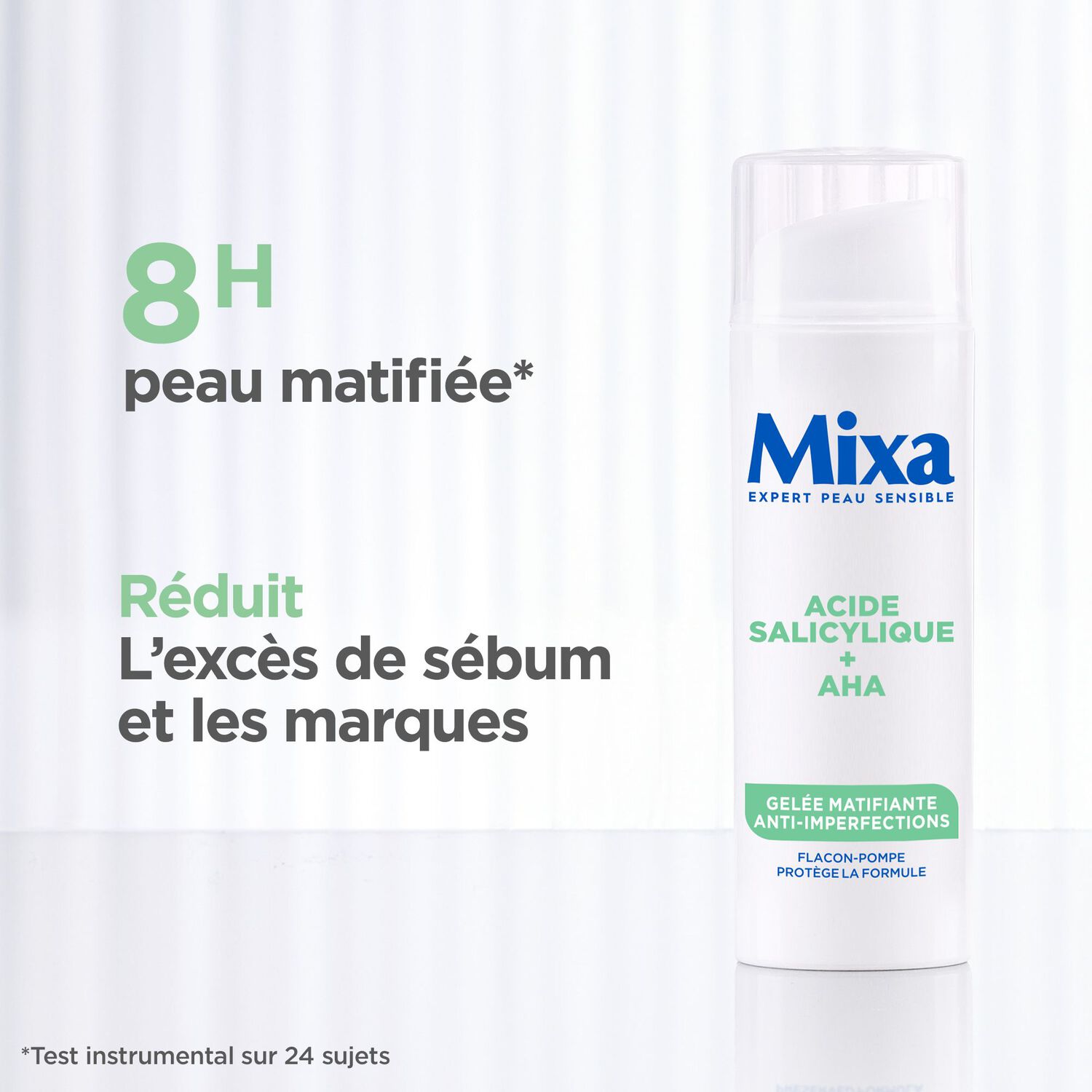 Mixa Sensitive Skin Expert Anti-Imperfection Mattifying Gel (Salicylic Acid + Aha)