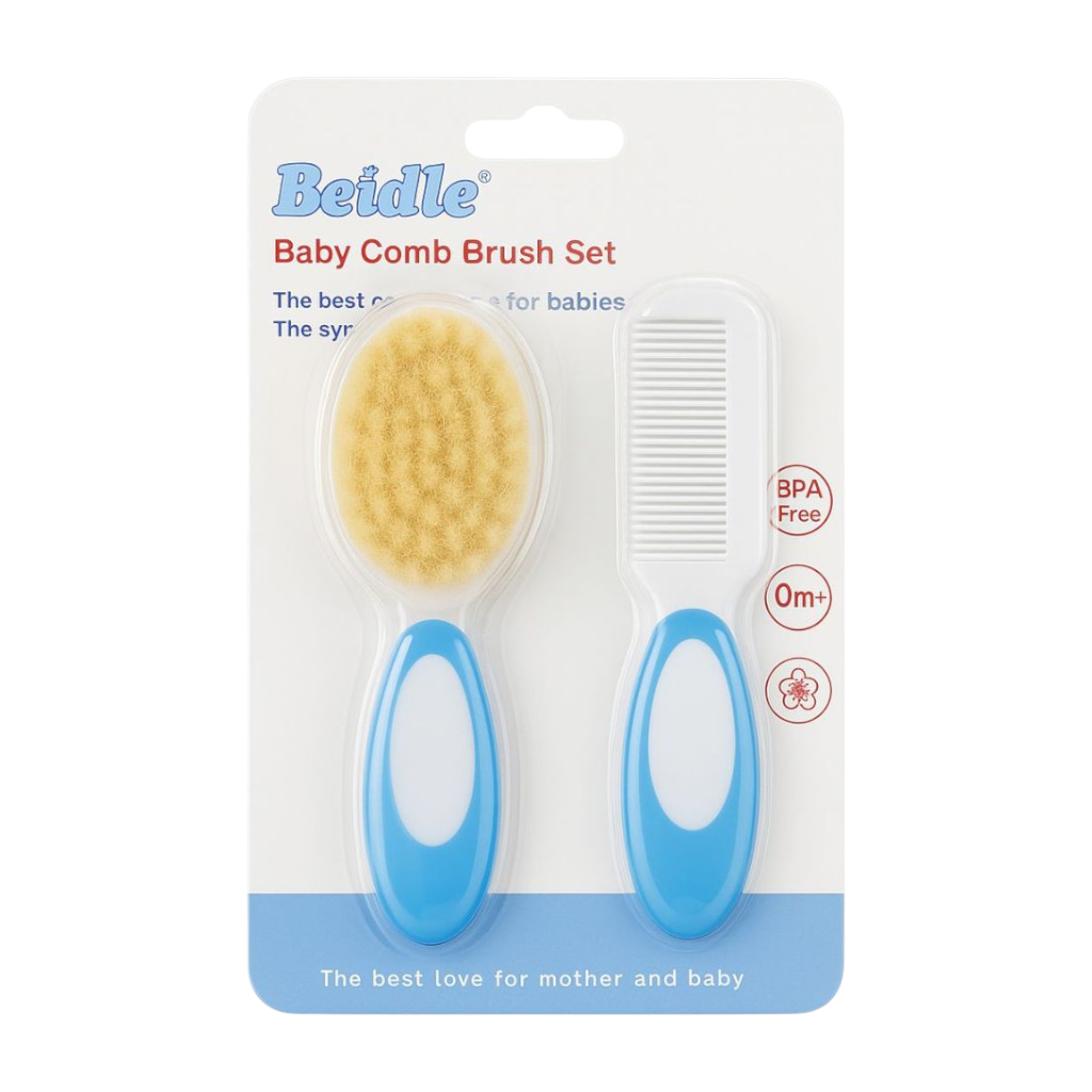 مجموعة فرشاة ومشط للأطفال – بيدل
