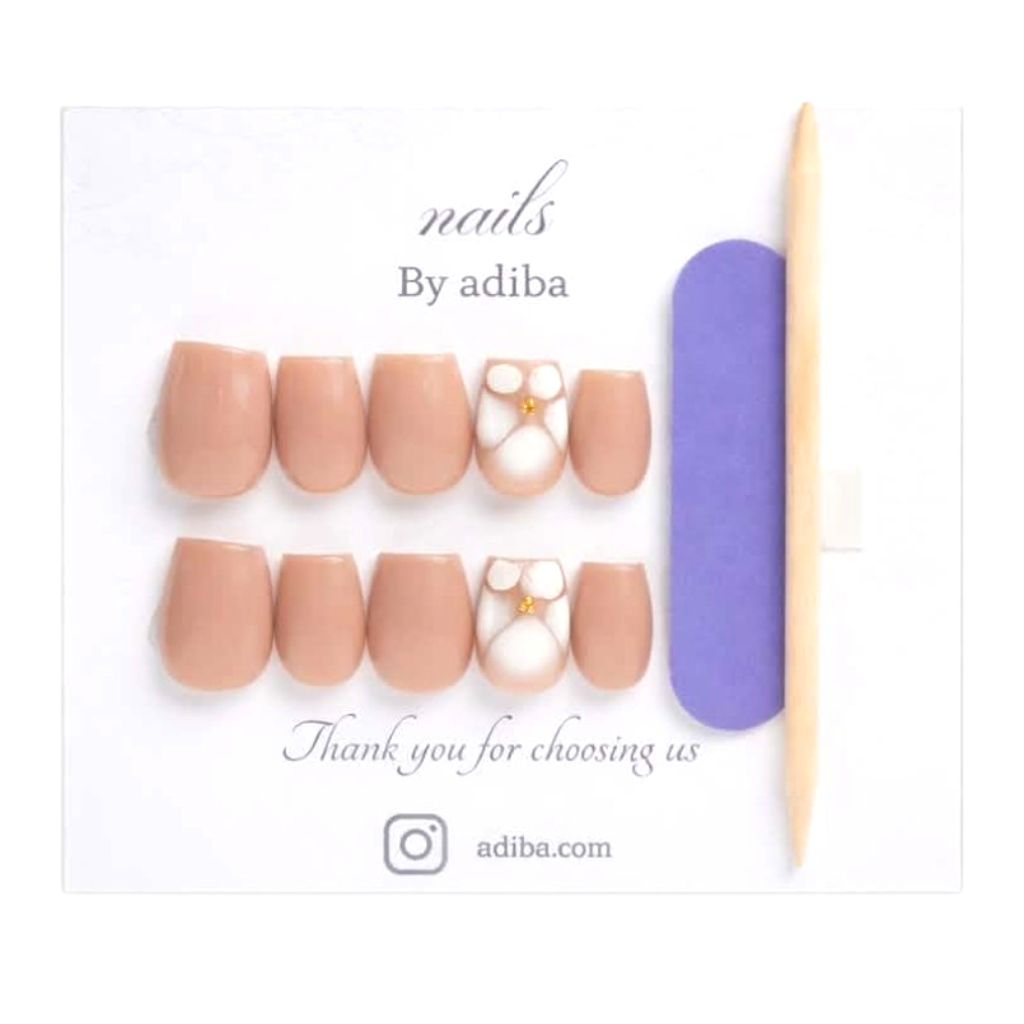 So Natural Better Than Your Own 10 Pièces Faux Ongles Design