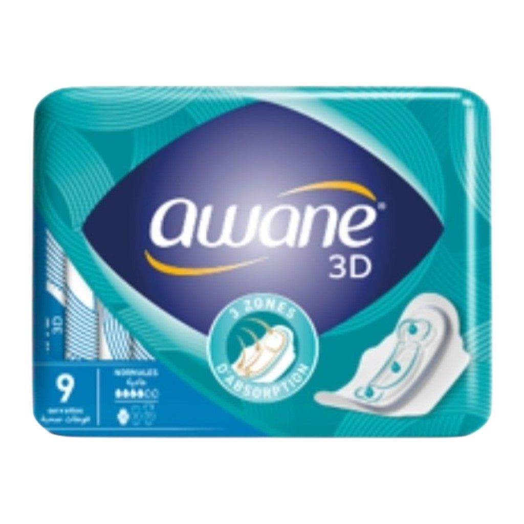 Awane Serviettes Confort 3d Normal X 09