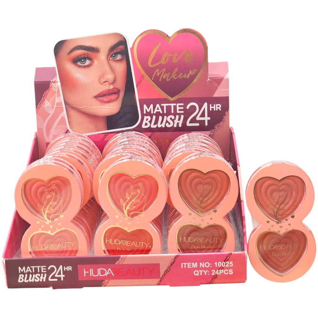 أحمر خدود مطفي من هدى بيوتي يدوم 24 ساعة