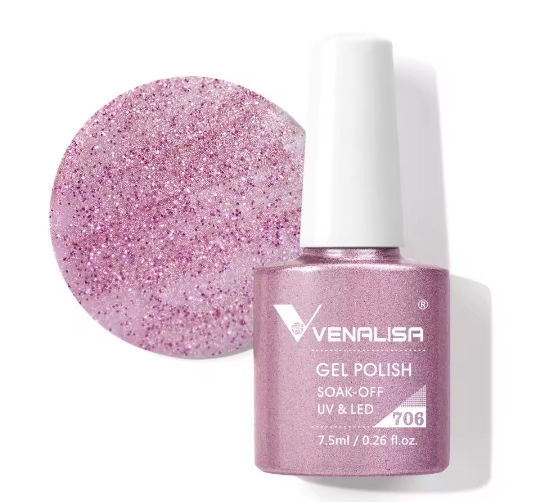 Venalisa Vip3 60 Couleurs Uv Gel Vernis À Ongles Semi-Permanent 1Pc