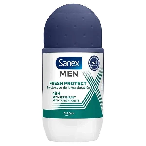 Sanex Men Fresh Control Déodorant Anti-Transpirants À Bille Blanc