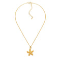 Collier D'été Élégant – Étoile De Mer Dorée Décorative