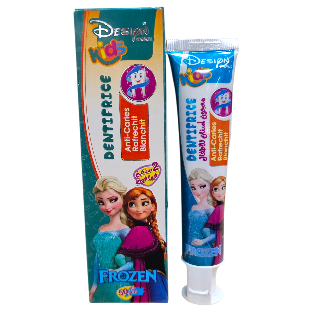 Desiyn Kids Dentfrice Anti-Caries Rafraîchit Blanchit Frozen