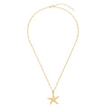 Collier Doré Avec Pendentif Étoile De Mer ✨