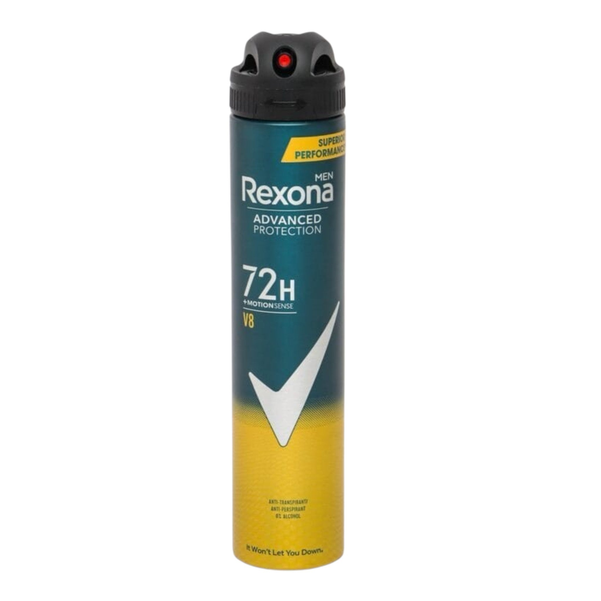 Rexona Men Advanced Protection 72h V8 – Déodorant Anti-transpirant Spray