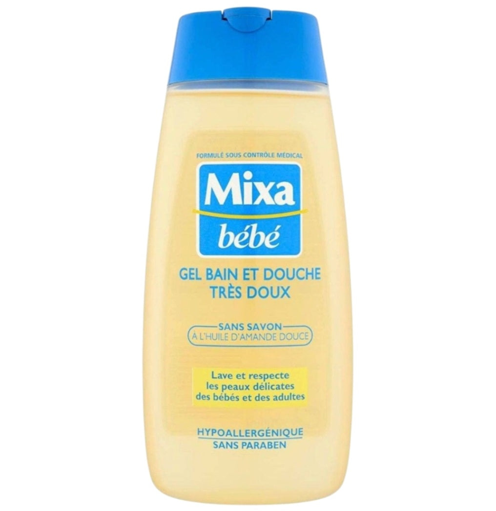 Mixa Bébé Gel Bain Et Douche Très Doux Huile D'Amande Douce