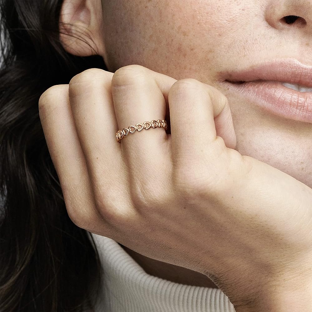 Pandora Moments Bague Pour Femme Avec Cœurs