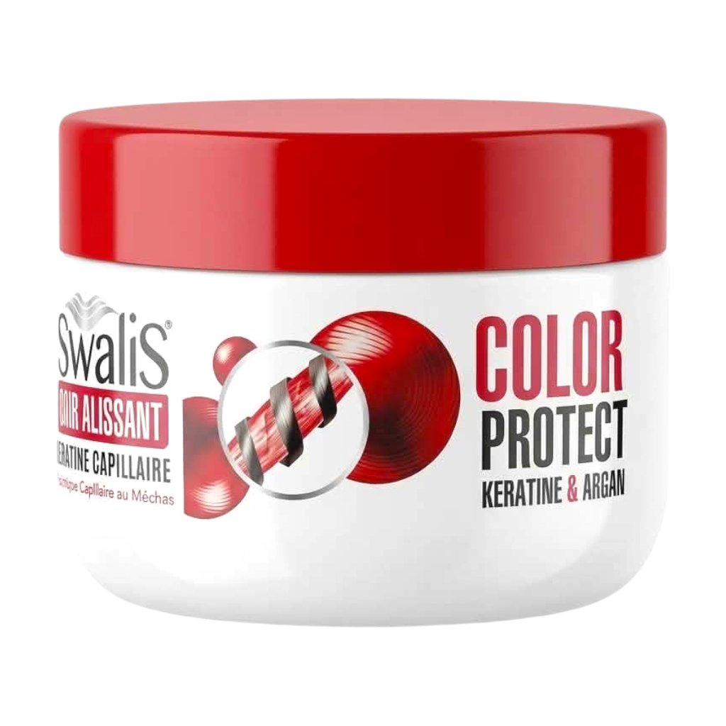 Swalis ULTRA LISSANT Masque Capillaire Color Protect Kératine & Argan