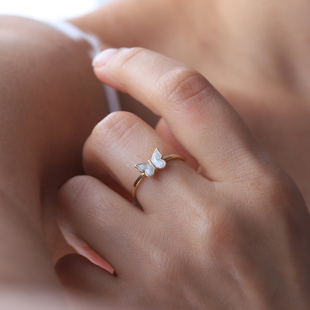 Bague Dainty Butterfly Ring