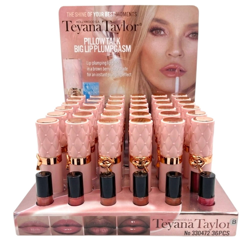 Teyana Taylor Gloss Repulpant Pillow Talk – Effet Volume, Brillance Intense & Hydratation Longue