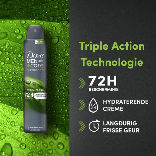 Dove Déodorant Anti Transpirant 72H Protection Extra Fresh