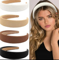 1 Bandeau De Style Simple Cerceau Antidérapant Large Bord Accessoires De Coiffure Élégants Serre Tête