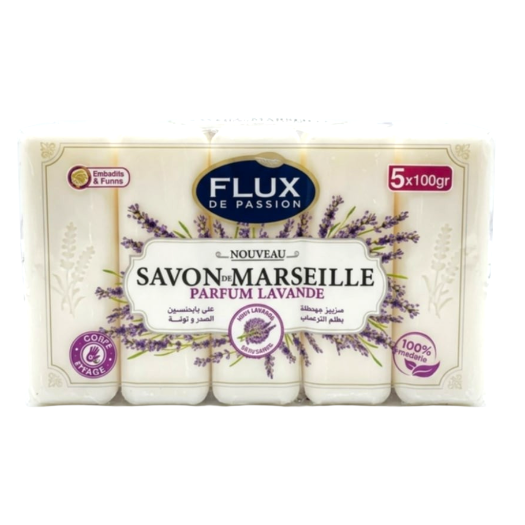 Flux De Passion Savon De Marseille Parfum Citron Parfum Lavande 1 Pièce