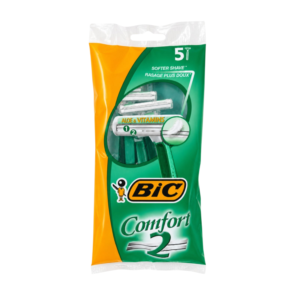 Bic Rasoir Pour Homme Comfort 5Pièces