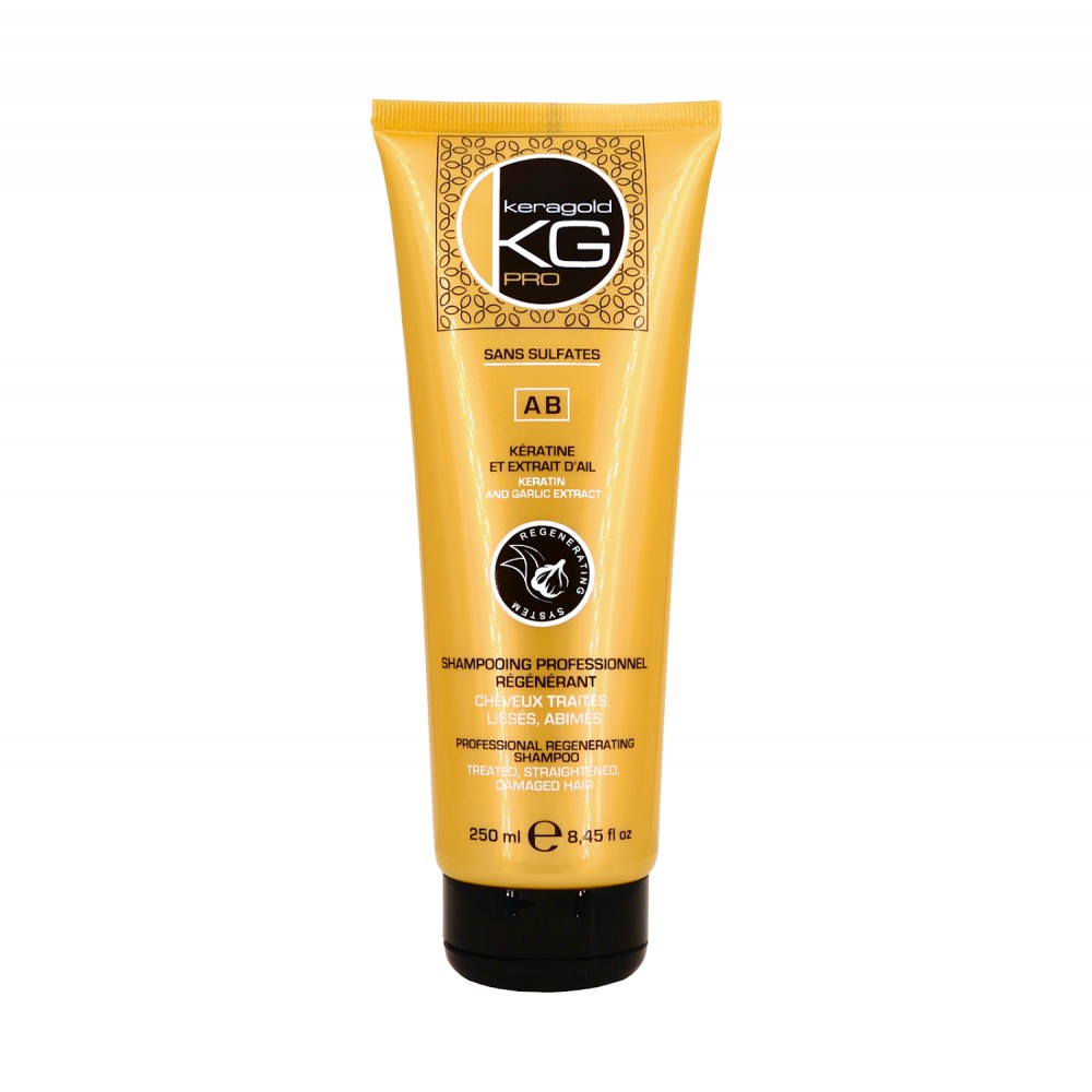 Gamme Complète De Soins Keragold - Shampoing Sans Sulfate, Masque Et Sérum - Flacons De 500ml Neufs