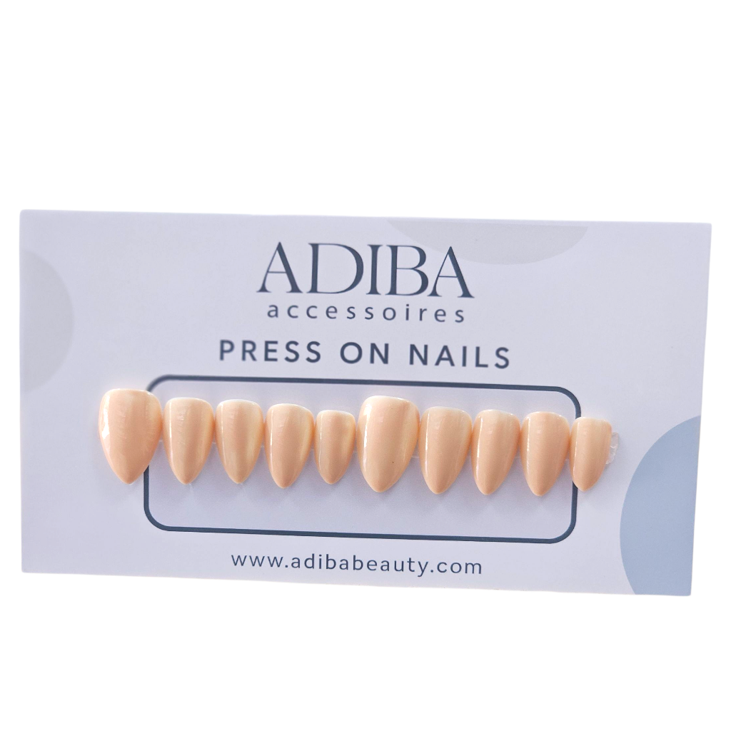 تصميم أظافر صناعية طبيعي جدًا أفضل من أظافرك الأصلية، 10 قطع