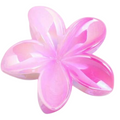 Pince À Cheveux Fleur, Pince À Cheveux Fleur Rose 1 Pièce